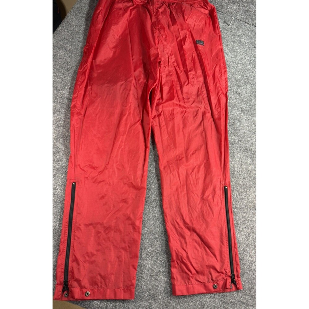 Helly Hansen Men’s Wind Pants – Size XL – Red – Nylon – Zip Ankles